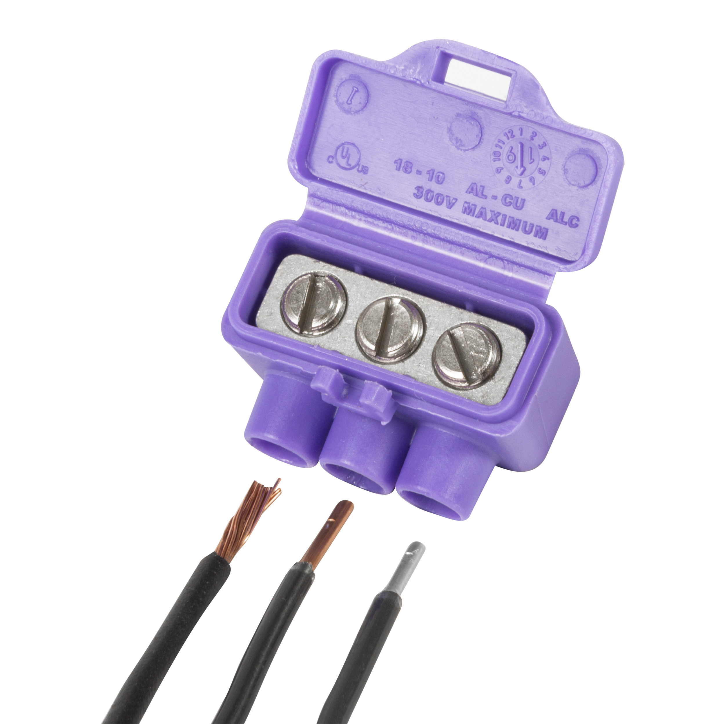 3-Port Al/Cu Wire Connectors (2-Pack) 3-Port Al/Cu Wire Connectors (2-Pack)